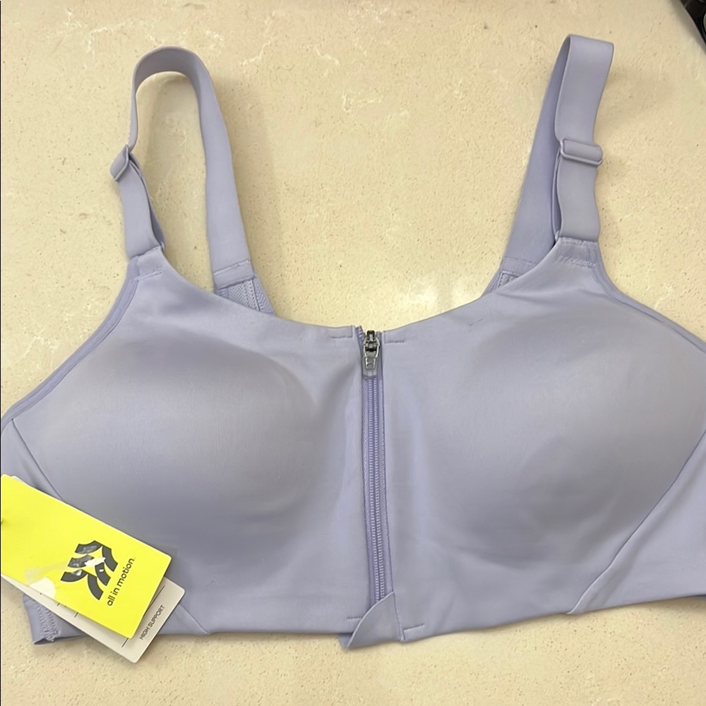 All in motion- Target brand- Lavender Sports Bra NWT